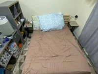 Double Bed, L Shape Sofa, Refrigerator, Washing Machine, 65" TV, Kalax...