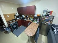 Double Bed, L Shape Sofa, Refrigerator, Washing Machine, 65" TV, Kalax...